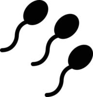 illustration vectorielle de spermatozoïdes sur un background.symboles de qualité premium. icônes vectorielles pour le concept et la conception graphique. vecteur