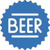 illustration vectorielle de bière sur un fond. symboles de qualité premium. icônes vectorielles pour le concept et la conception graphique. vecteur