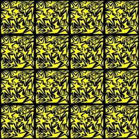 motif jaune abstrait sans soudure. fond jaune vecteur