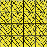 motif jaune abstrait sans soudure. fond jaune vecteur