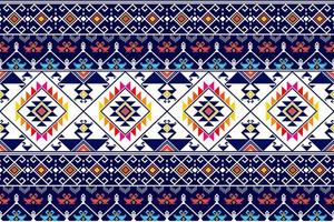 conception abstraite de motif ethnique géométrique. tapis en tissu aztèque ornement mandala ethnique chevron textile décoration papier peint. fond de vecteur de broderie traditionnelle ethnique indigène boho tribal