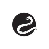 modèle vectoriel d'icône de logo de serpent