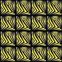 motif jaune abstrait sans soudure. abstrait noir et jaune vecteur