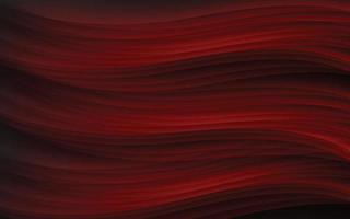 abstrait rouge avec des vagues vecteur