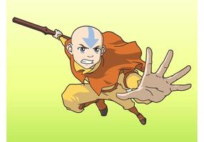 Avatar d'Aang vecteur