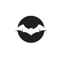 illustration vectorielle de chauve-souris logo modèle vecteur