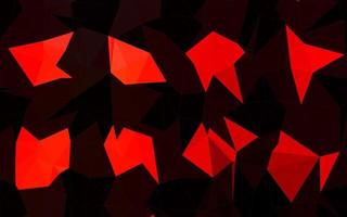 fond de mosaïque abstraite de vecteur rouge clair.