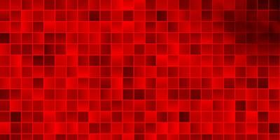 texture de vecteur rouge clair dans un style rectangulaire.