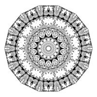 motif oriental symétrique vecteur