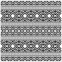 conception de texture de motif ethnique sans couture aztèque vecteur