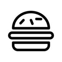 modèle d'icône de hamburger vecteur