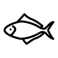 illustration vectorielle de poisson sur fond.symboles de qualité premium.icônes vectorielles pour le concept et la conception graphique. vecteur