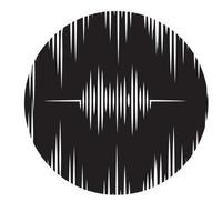 logo d'onde sonore vecteur