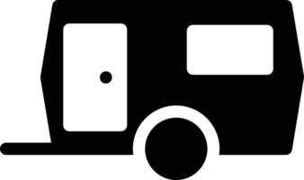 illustration vectorielle de caravane sur fond.symboles de qualité premium.icônes vectorielles pour le concept et la conception graphique. vecteur