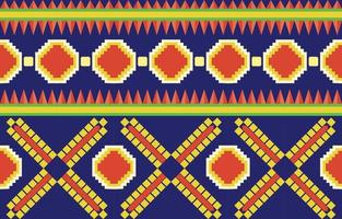 motif ethnique tribal oriental géométrique conception de fond traditionnelle pour tapis, papier peint, vêtements, emballage, batik, tissu, style de broderie d'illustration vectorielle.