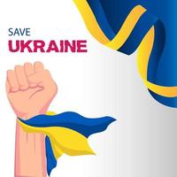 fond d'écran gratuit de l'ukraine, levez la main pour le symbole de la liberté, sauvez le drapeau de vecteur de la liberté de l'ukraine