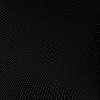 fond noir abstrait avec des lignes diagonales. conception de modèle de ligne de vecteur de gradient. graphique monochrome.