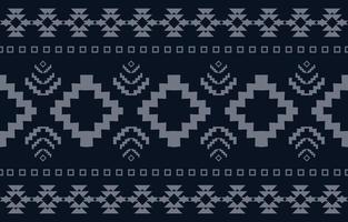 tissu navajo sans couture géométrique tribal ethnique fond traditionnel, éléments de conception amérindiens, conception pour tapis, papier peint, vêtements, tapis, intérieur, broderie d'illustration vectorielle. vecteur