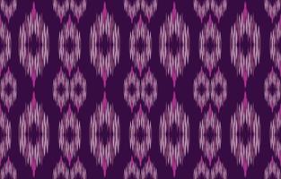 tissu ikat modèle sans couture géométrique broderie traditionnelle ethnique style.design pour le fond, tapis, tapis, sarong, vêtements, illustration vectorielle.