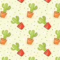 une conception habilement conçue de motif de cactus