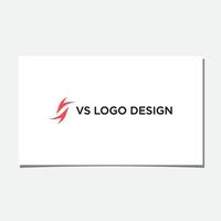 création de logo de rotation v, vv ou vs vecteur