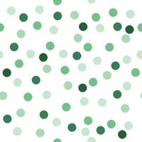 motif à pois vert menthe, illustration vectorielle. vecteur