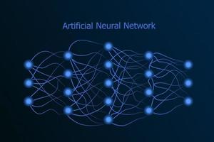 modèle de réseau de neurones vecteur