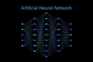 modèle de réseau de neurones vecteur