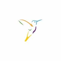 illustration logo oiseau vecteur