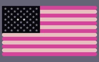 drapeau usa simple vecteur de couleur différente ou modèle illustration conception de fond