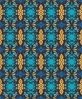 motif harmonieux de motif ethnique dayak.motif de tissu indonésien traditionnel.motif bornéo. inspiration de conception de vecteur. textile créatif pour la mode ou le tissu vecteur