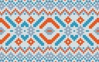 beaux tissus africains motif ethnique aztèque abstrait sans couture dans la broderie tribale, folklorique, la conception d'art de chevron. ornement d'art géométrique print.design pour tapis, papier peint, vêtements, emballage, tissu, vecteur
