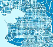 plan de schéma abstrait de la ville. schéma de plan d'urbanisme inexistant pour la conception et la créativité de l'arrière-plan et du modèle.