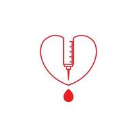 vaccin médical logo vecteur symbole icône illustration design moderne