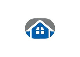 icône de vecteur de conception de logo immobilier