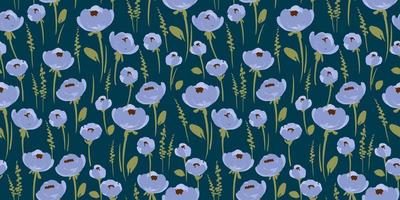 motif floral sans couture. conception vectorielle pour papier, couverture, tissu, décoration intérieure et autres utilisateurs vecteur