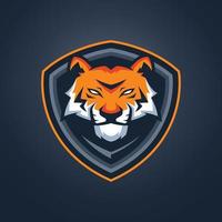 modèles de logo tigre esports vecteur