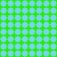 image géométrique aligner le sol vert, l'image est perplexe. vecteur