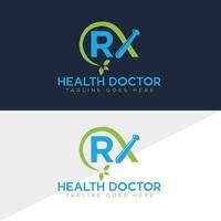 logo médical, modèle de conception de vecteur de logo de soins de santé