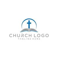 église vecteur logo symbole graphique abstrait modèle
