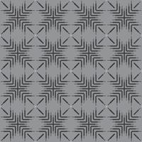 motif de tissage carré plus fréquent, motif vectoriel sans couture. texture élégante moderne. design graphique tendance pour les équipements de test de vêtements, intérieur, ligne de papier peint noir et gris.