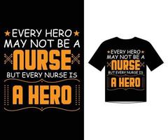 infirmière cite vecteur de conception de modèle de t-shirt pour la journée des soins infirmiers, citations d'amour
