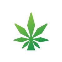 illustration de logo de cannabis clé mauvaise herbe avec trou de serrure vecteur