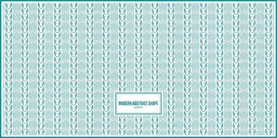 motif de forme abstraite moderne vert vecteur