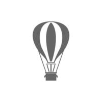 illustration de conception de logo icône montgolfière vecteur