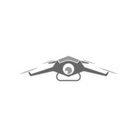 drone icône logo design illustration vecteur