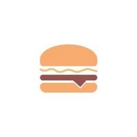 vecteur de modèle de conception d'illustration icône hamburger