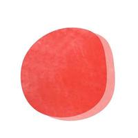 tache abstraite d'aquarelle de corail pour la conception. vecteur