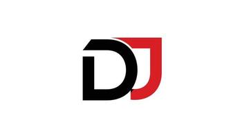 alphabet lettres initiales monogramme logo dj, jd,d et j