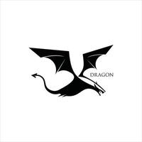 dragon logo simple vecteur légende animal